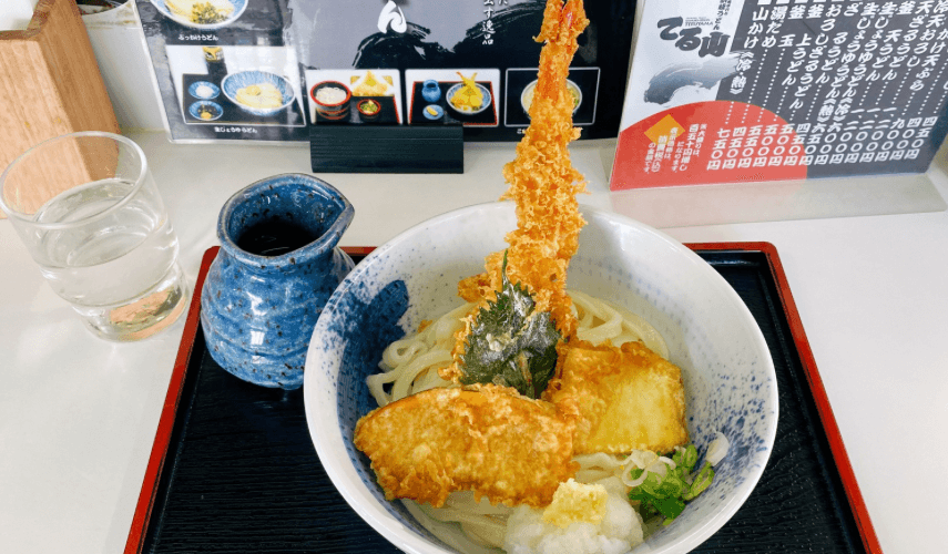 てる山うどん